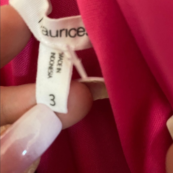 Maurice’s Bright  Pink Summer Occasion Dress - Picture 5 of 5